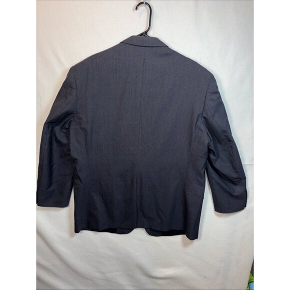 Burberry Blazer Men's 100% Pure Wool 2 Button Size 38 Color Blue - Picture 11 of 16